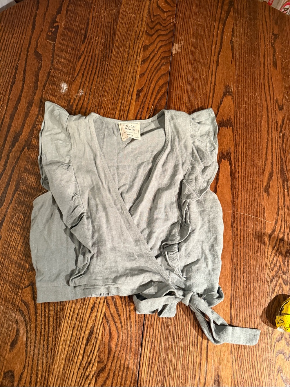 Style Rack Wrap Blouse